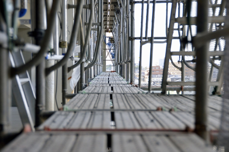 大阪市にて足場工事を通してお客様をサポートいたします